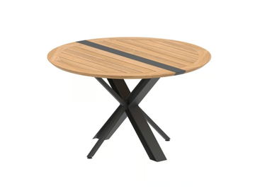 TRAVERSE - Folding round garden table by Royal Botania - view 2
